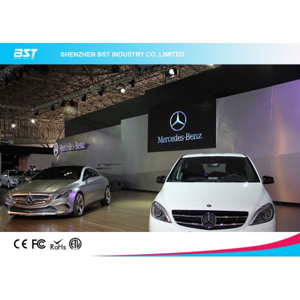 Custom Aluminum  P3.91 HD Black LEDs Indoor Advertising Led Display Screen for Auto Show