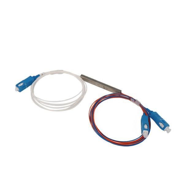 Sc/Upc Connector 2 Way Blockless Type Fiber Optic PLC Splitter