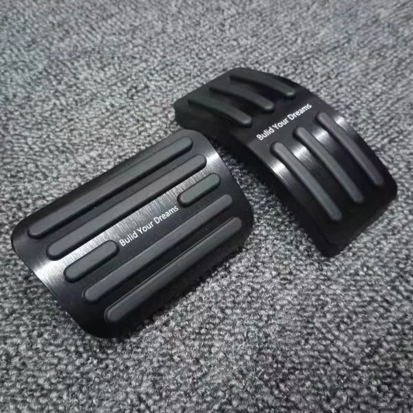 Aluminum Alloy Non-Slip Accelerator Brake Pedal Cover Upgrade for BYD Leopard 5 PRO PLUS Car Interior Modification Accessories