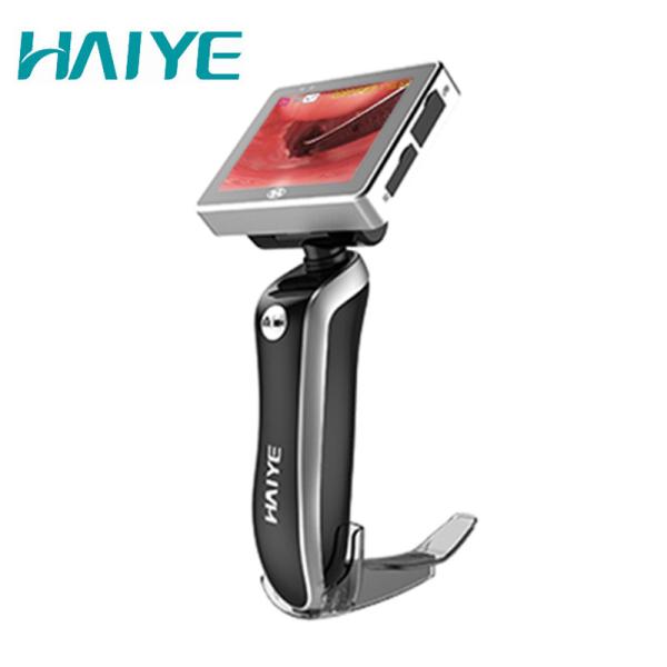 Waterproof LED lightsource Single Use Video Laryngoscope Recharge Lithium Battery