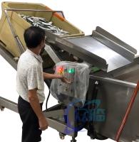 Équipement industriel de traitement de crevettes stable, machine de levage de crevettes anti-érosion