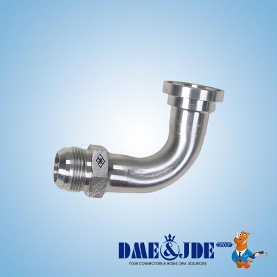 Straight JIC Standard Male 74° Hydraulic Hose Flange DAJCM1334
