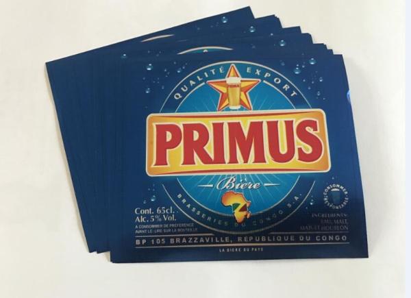 Professional manufacturer Aluminium foil beer Bottle Neck Labels foil beer neck labels