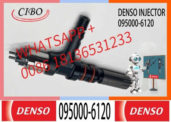 Denso 095000-6120 Common Rail Diesel Injector 6261-11-3100 For KOMATSU Diesel Engine SAA6D140-5