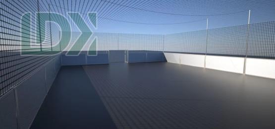 Daily Training Soccer Panna Cage High Strength Soft Mesh Street Football Cage