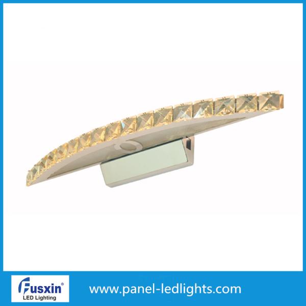 Stainless Steel Makeup LED Mirror Lights / Electric Bathroom Mirror Light Fixtures