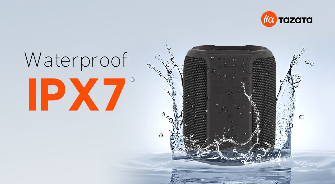 TAZATA PALM 100 IPX7 водонепроницаемый беспроводной Bluetooth динамик с функцией TWS и высококачественным звуком
