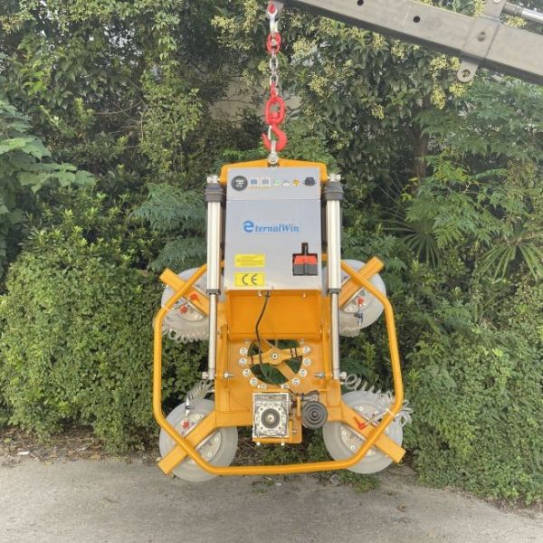 バッテリー駆動 バキュムガラスリフター ロボット 無線リモコン 1200kg