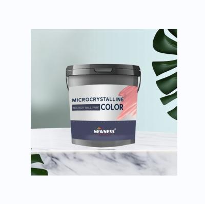 Tecnologia de produção avançada Micro cristal pintura de parede interior para o método de água crua