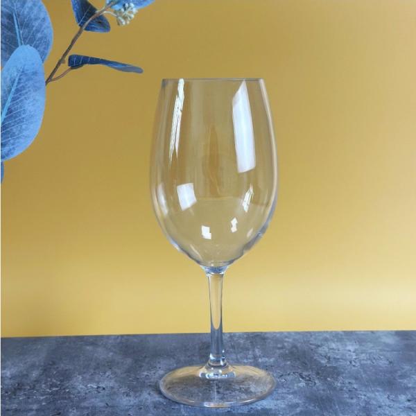 Big Capacity 21oz Reusable Plastic Wine Glasses Bulk For Poolside