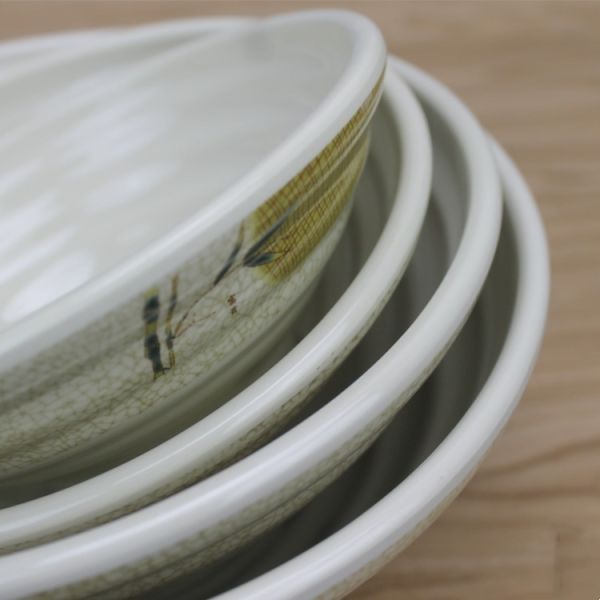 20.000kg Package Gross Weight Melamine Tilted Noodle Mixing Bowls Eco-Friendly Design