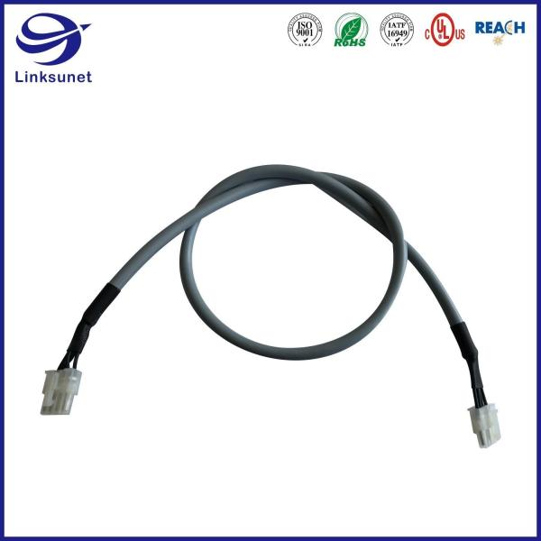 Custom automobile wiring harness with 43025 Latch Lock Receptacle Connectors