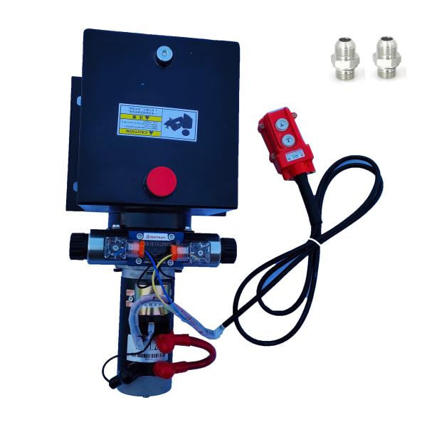 2200PSI 12v Hydraulic Power Unit Double Acting Standard Flow Rate