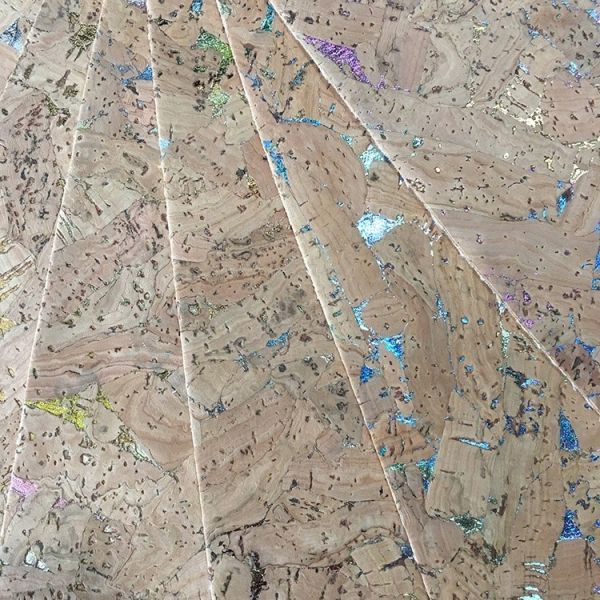 Shoe Accessories Thin Leather Fabric , Fashion Leather Fabric Environmental