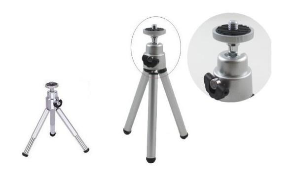 Strtchable Mini Tripod Stand Portable For Camera Wecam Phone Projector Good Triangle Feet