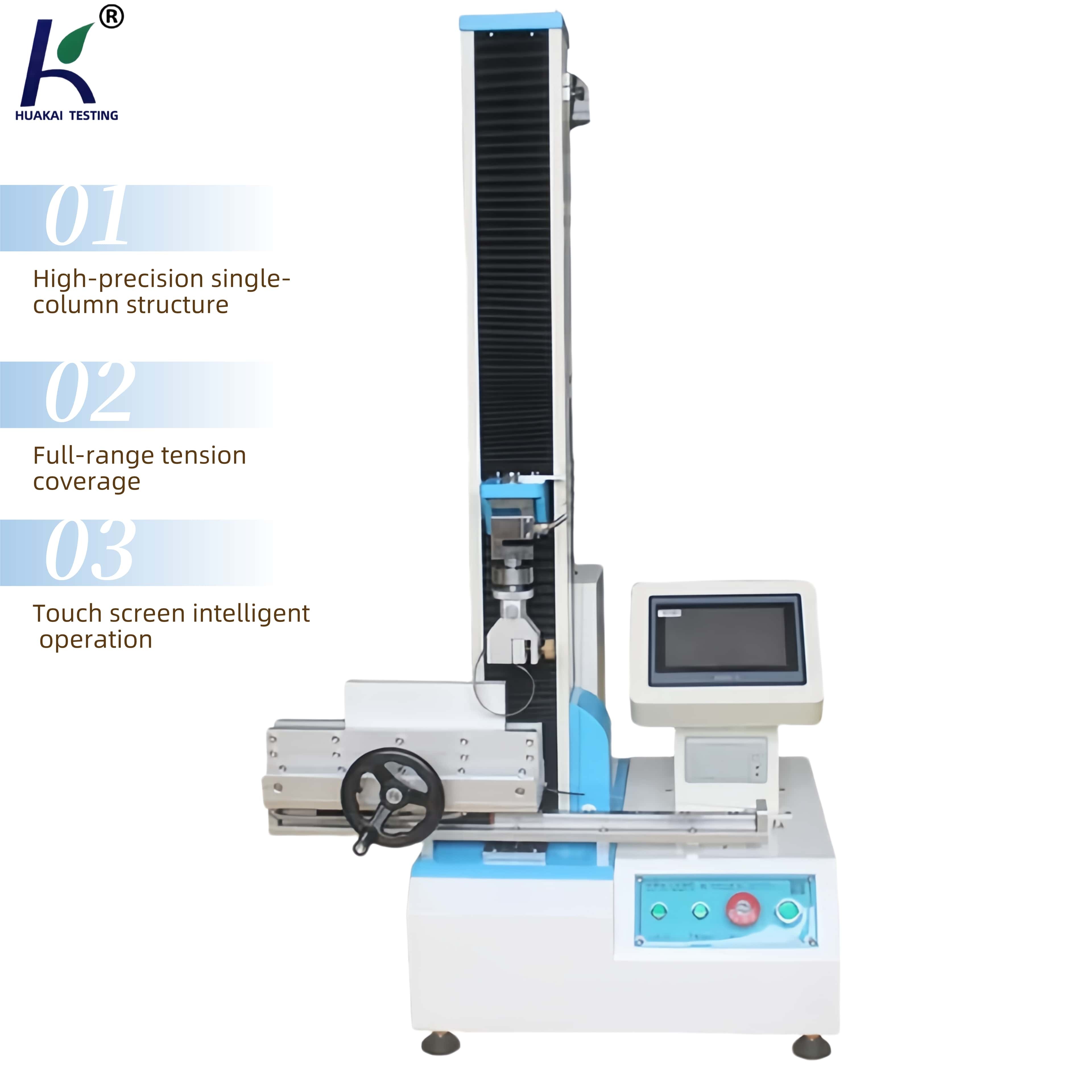 High-Precision Benchtop Single-Column Tensile Testing Machine / Laboratory Testing Equipment Tensile Testing Machine