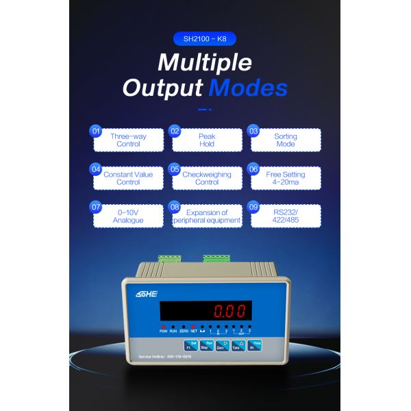 Customized OEM Support Three-Way Control Sorting Scale with Self-Test and Alarm Control
