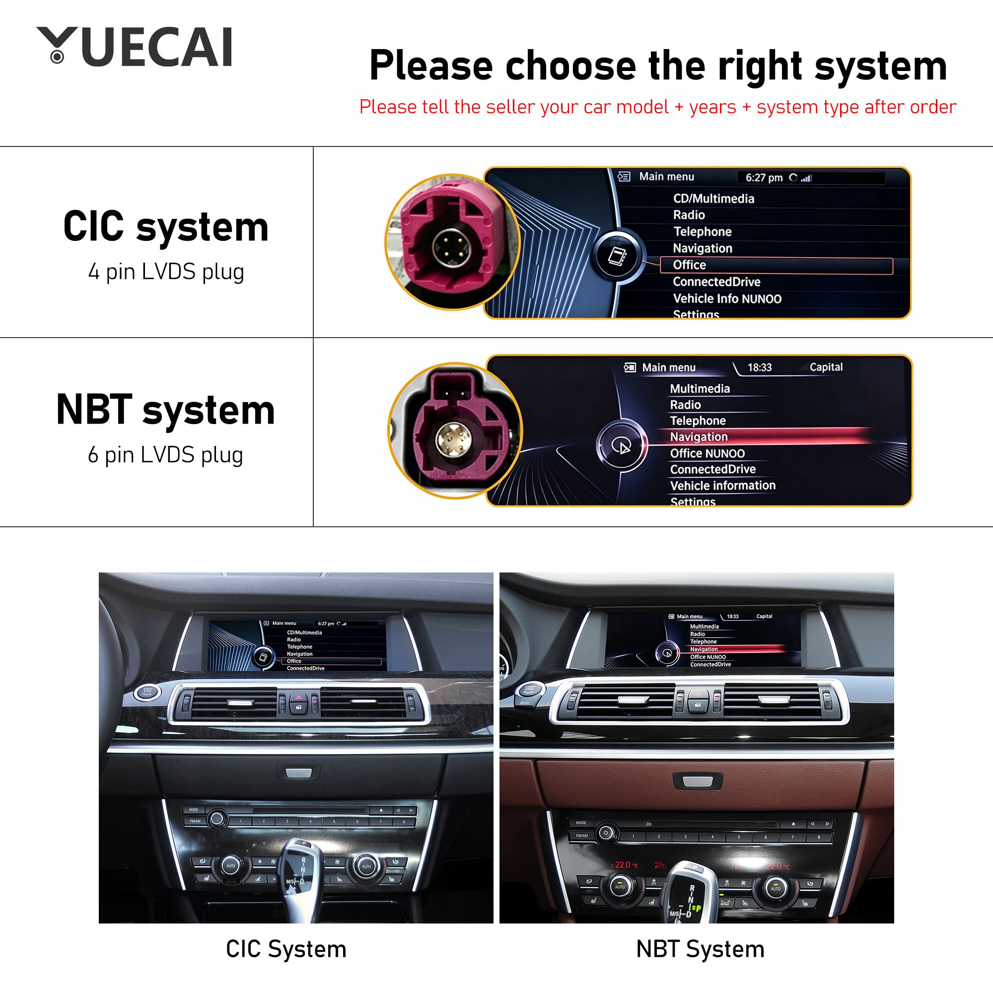 12.3inch Touchscreen Car Radio for BMW 5 Series GT/F07 2013-2017 Frame Harness Canbus Android OS Dashboard Mount 1 Year