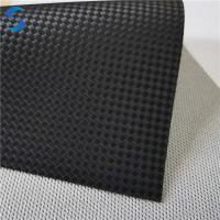 Tissu en cuir PVC résistant à l'abrasion Origine et livraison rapide tissu en cuir synthétique pour canapé
