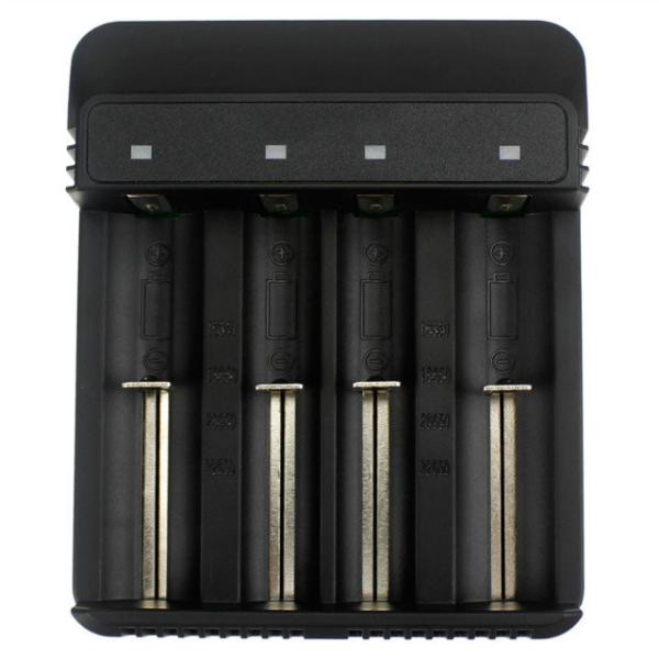 Intelligent Lithium 4 Slot Battery Charger , Electric 18650 4 Battery Charger