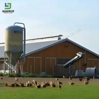 Agriculture Poteaux grange Structure en acier Ferme bâtiment poulaillerie Poulaillerie