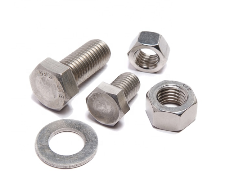 Нержавеющая крепежная деталь DIN931 Bolzen болта головы наговора M27 привинчивает шайбу A358 гайки болта 16mm M40 высокопрочную TC