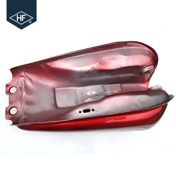 Standard Size GN125 Other Motorcycle Parts Custom Color Iron 9L Motorcycle Fuel Tank