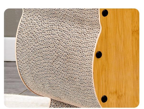 Vertical Cat Litter Corrugated Paper Scratching Board Is Resistant to Scratching Claw Toys Do Not Drop Scraps