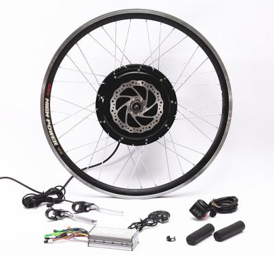 Front Rear Wheel Electric Bike Conversion Kit With PAS Twist Or Thumb Throttle