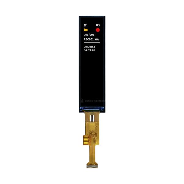 2.51 Inch Tft Lcd Display Screen 120x480 Resolution Custom Tft Display SPI Driving IC NV3001A