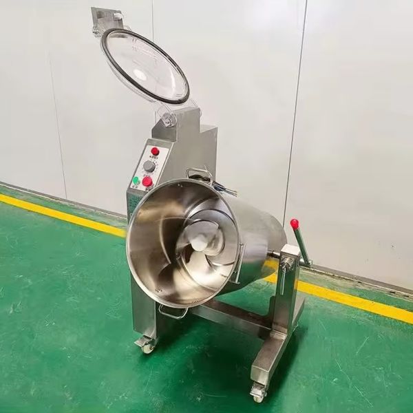Custom High-Speed Jam Meat Puree Mixer (with Juice Flow Function) Mango Pineapple Durian Chopping and Mixing Machine Fruit Puree Forming Processing Production Line