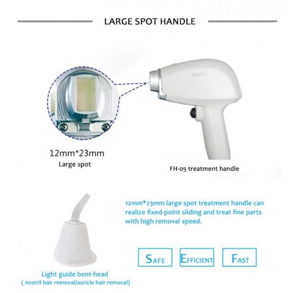 Отсутствие машины 1200W удаления волос лазера диода волн боли 3