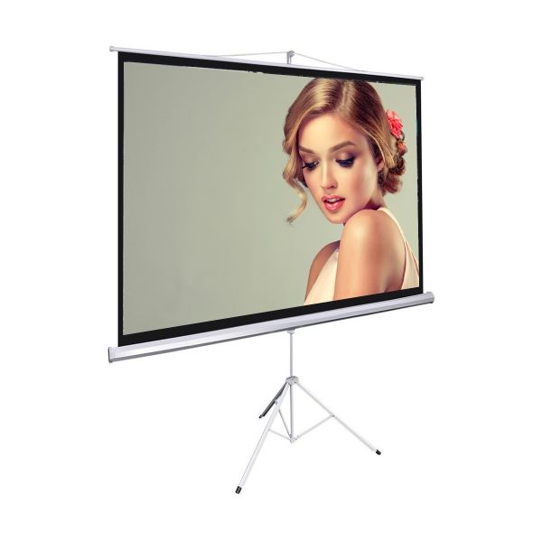 Floor Standing Portable Tripod Projection Screens Stand Mobile style
