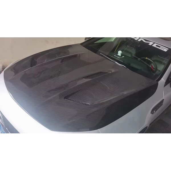 For Mercedes AMG GT50 GT63 Carbon Fiber Hood AMG GT50 GT63 SCL Style Carbon Fiber Hood Engine Cover