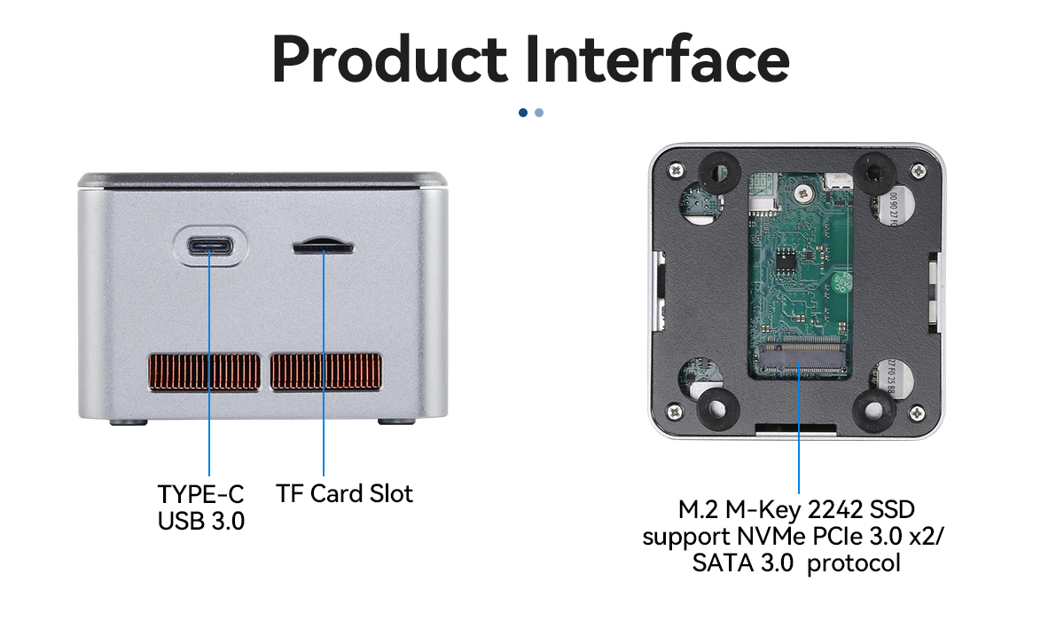 Intel Portable Soft Router Mini PC LPDDR4x с четырьмя 2,5G LAN для домашнего офиса