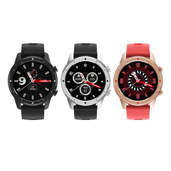 240X240 pixel Bluetooth4.0 Stainless Steel Wristwatch 220mAh