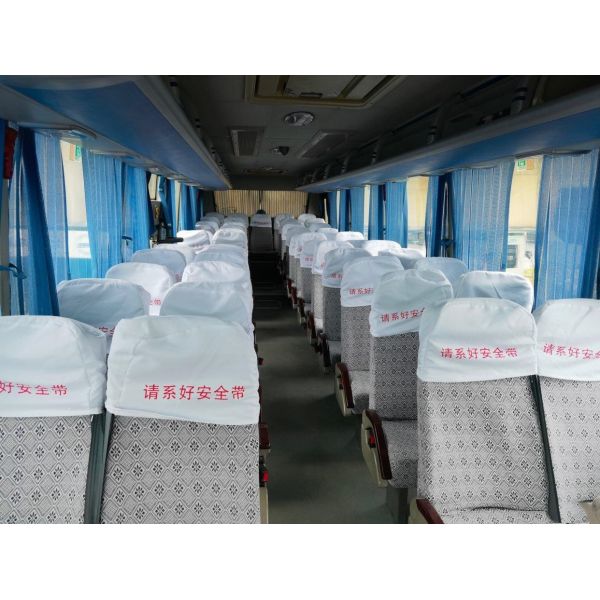 Used Electric Coach Foton BJ6116 Used Coach Bus New Energy Bus 49 Seater