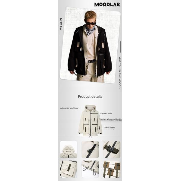 MOODLAB Custom Multi-Pocket Combination Snow Suit Perfect for Cold Weather Activities