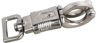 DP-1002Z 3/4 '' 1 '' Карабин для паники 32 мм Никелированный Хромированный