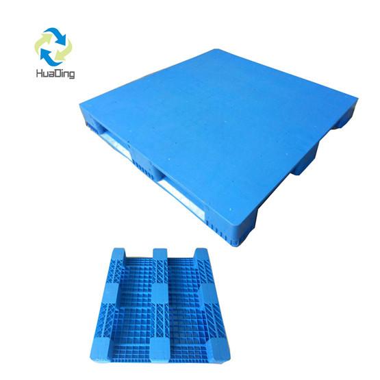 1200x1200 Blue Plastic Euro Pallets Hdpe 1212 Plastic Pallet Roll Pallet Customized Color Customer Logo for Floor Sale Huading