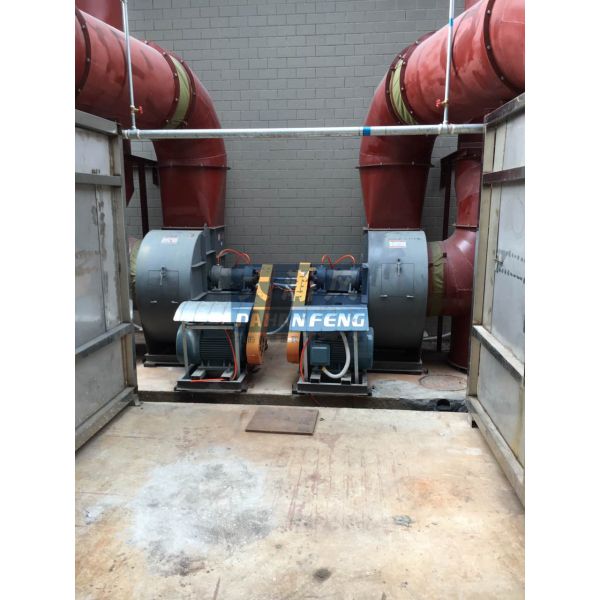 DHF China 3000cfm big 4-72 C industrial centrifugal blower exhaust fan price