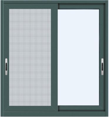 KLUK Aluminum Sliding Windows, Triple Track Patio Windows