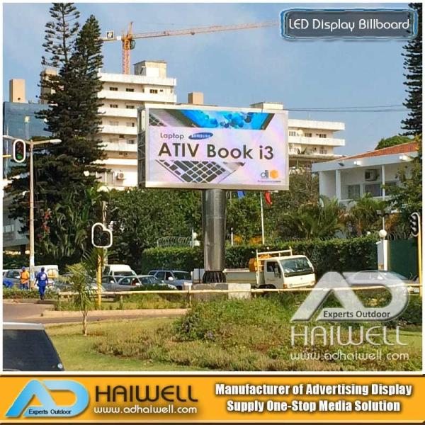 6mx3m Outdoor Full Color SMD LED Display Billboard Advertising for Africa from Adhaiwell