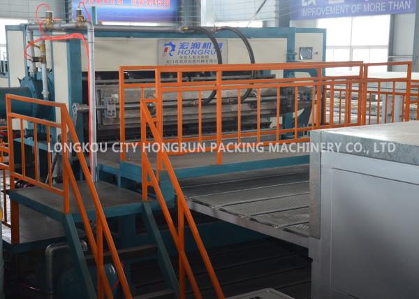 Raw Material Waste Paper Egg Tray Production Line Fruit Tray Making Machine
