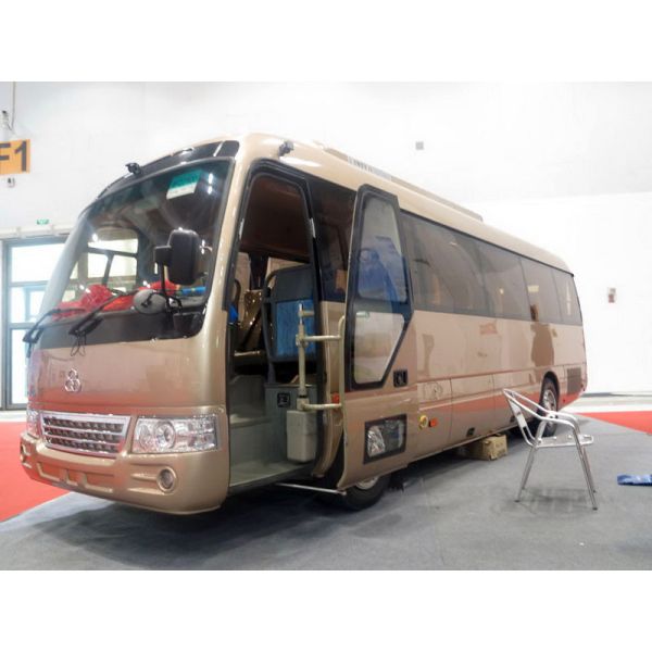 long distance City Service Bus With Leaf Spring Suspension 65 Seats