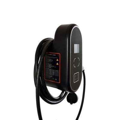 32A 40A TUV Electric Car Charging Wall Box Home Charging Point With Schuko Plug