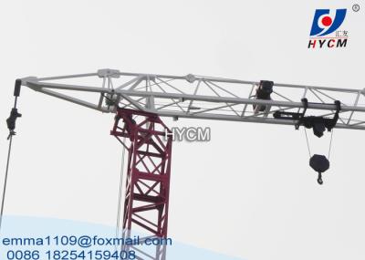 Small 2tons Fast Self Erecting Tower Crane for lower Building Construction