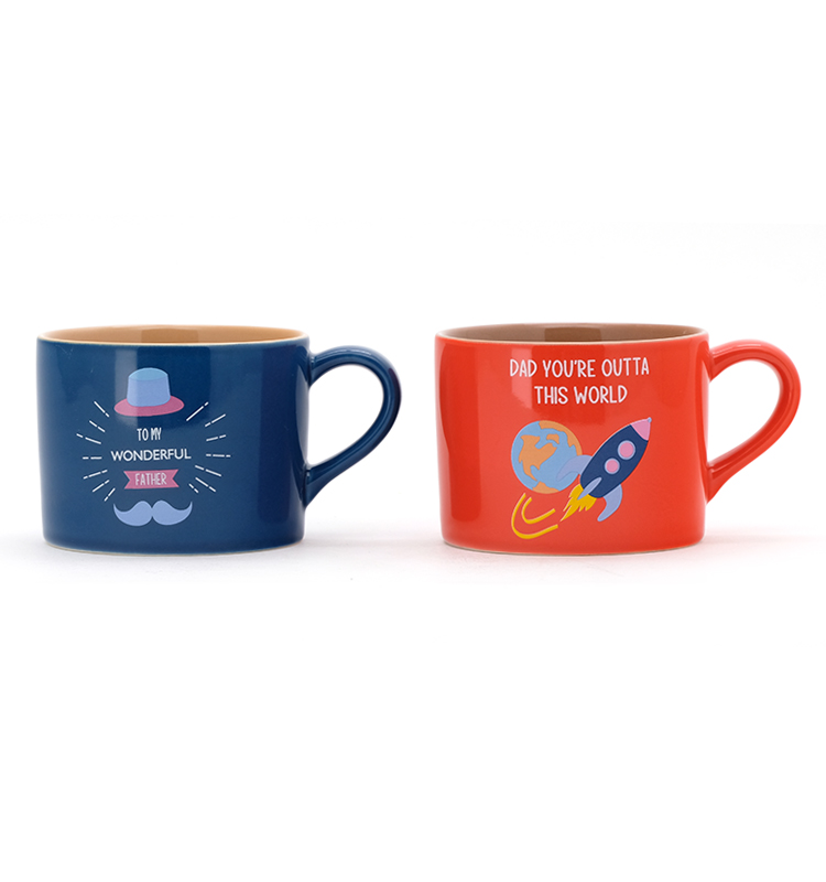 Мути-цветный чаепитие для матерей Кофейная кружка керамическая чашка для папы