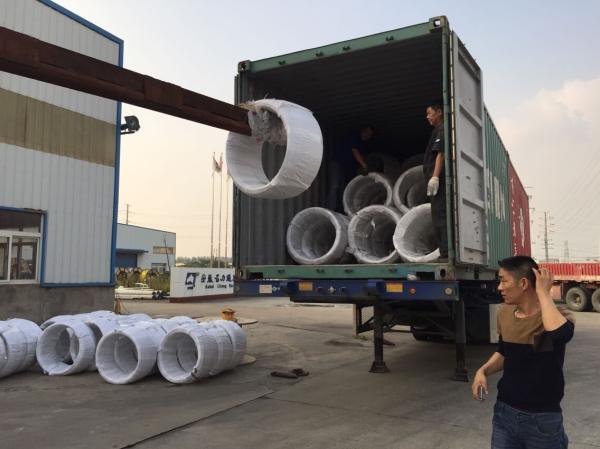 Flexible Overhead Electrical Wire Steel Wire Strand With Galvanized Type