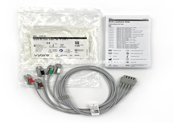 Multi-Link ECG Leadwire Grouped Set, 5 Lead Grabber AHA 74CM / 29IN PN 412681-001